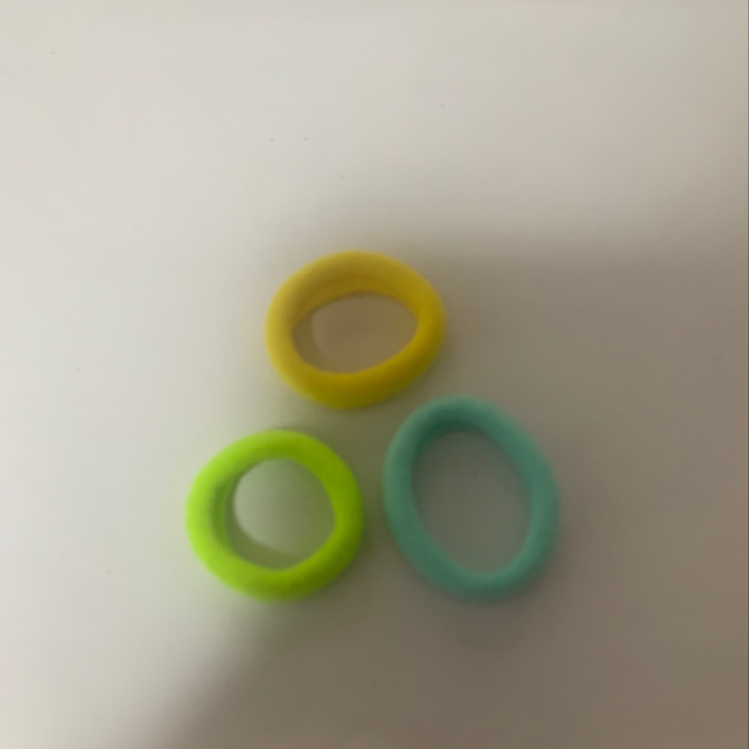 小一年四季网络皮筋网红特推网红爆款之皮筋圈三色混445