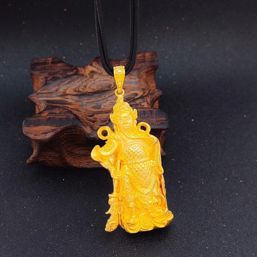 披风关公吊坠，高品质产品，欢迎大家选购
