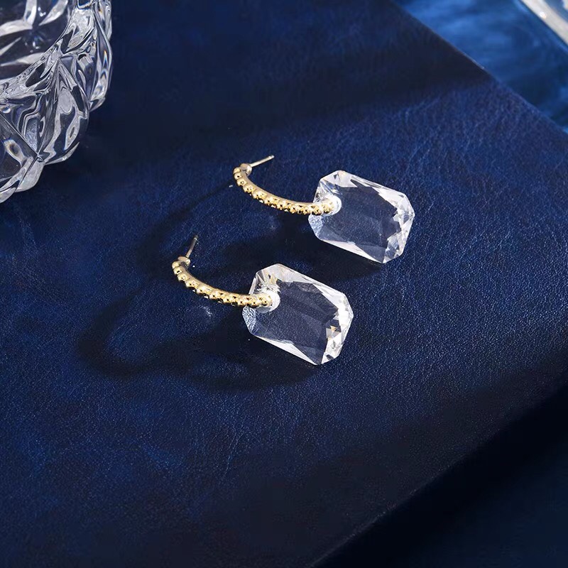 Noble creative design sense luxury western style European and American personality earrings