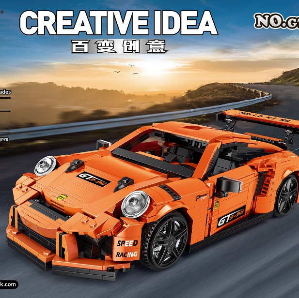 13129 GT3-911 (static version), 1075PCS