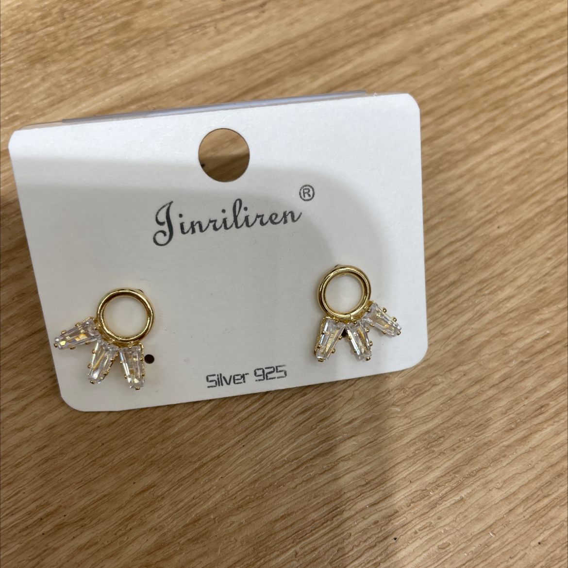 Today beauty Korean earrings fashion generous zircon Mosaic style unique charm