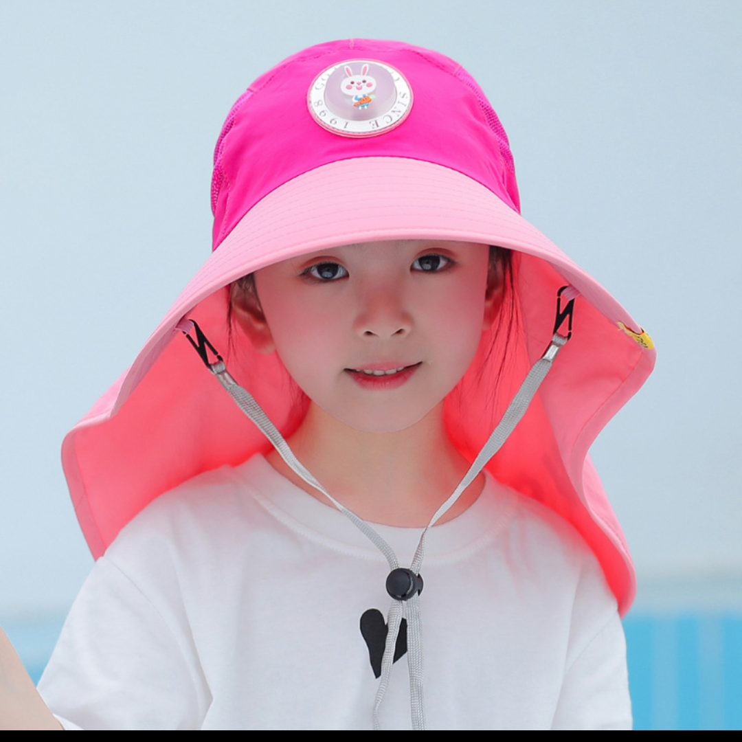 Children's sun hat Summer sun hat UV protection sun hat Boys summer hat Girls baby Fisherman hat 77