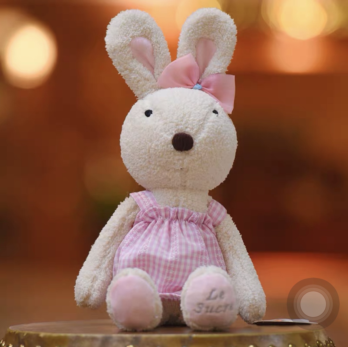 Cute bunny doll plush toy Bunny doll baby soothing doll couple Bunny girl birthday gift 48