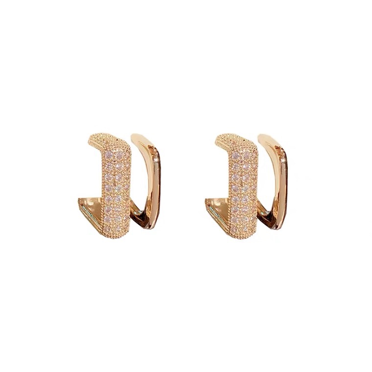 Double c earrings