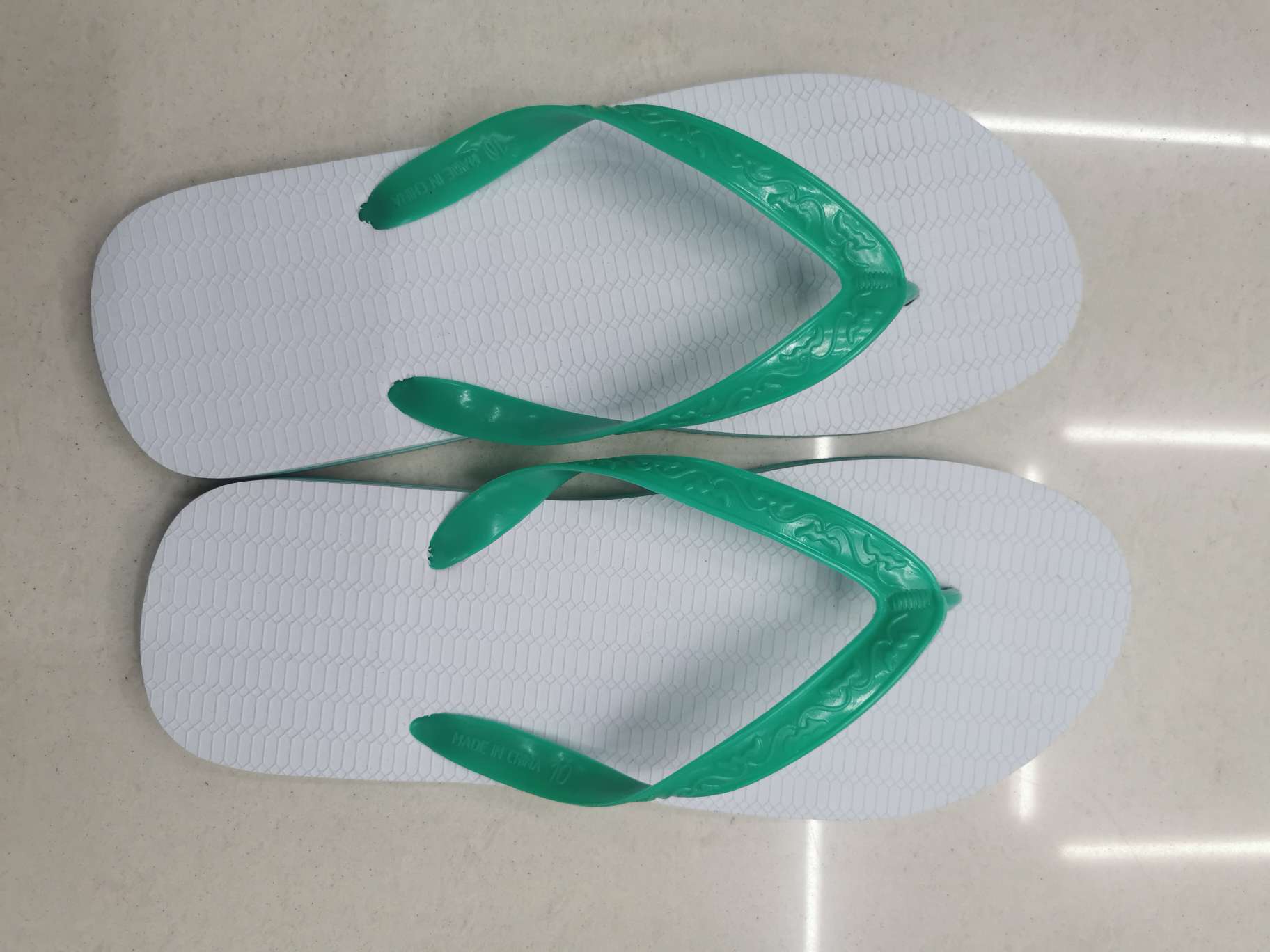 The 2023 new style of White Dove 811PVC flip-flops pic 5