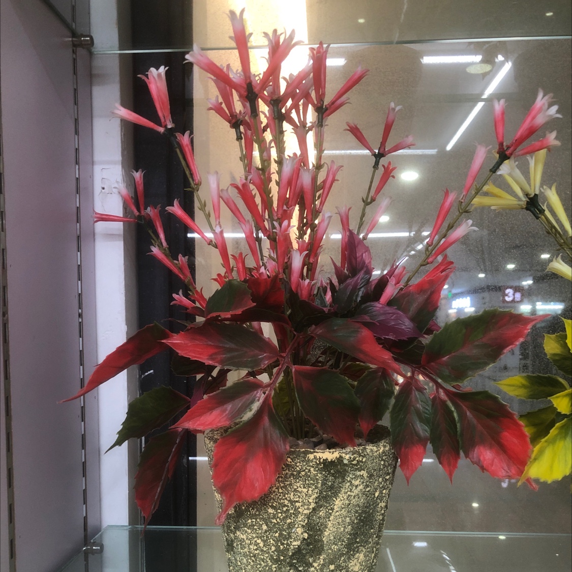 Artificial flower bonsai art