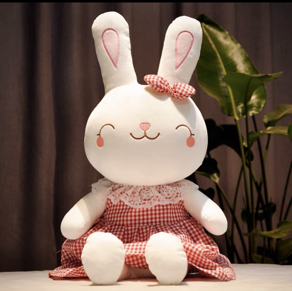 Cute bunny doll children female large Rag Doll child sleeping pillow doll baby soothing plush toy 99