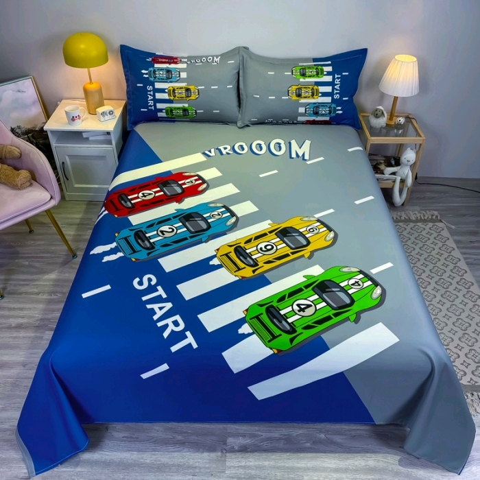 New printed cotton large sheet 10 manufacturers direct wholesale retail suite
