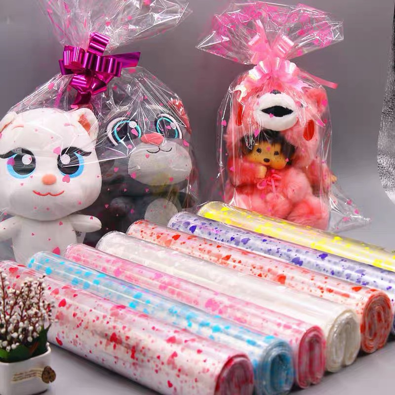 115 Plush toy bags, doll bags, gift bags, plastic transparent packaging bags, 64