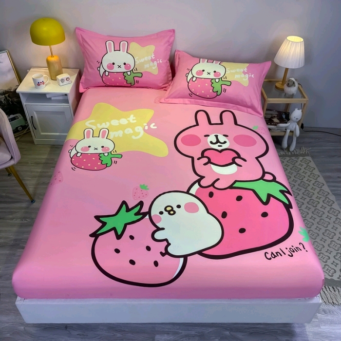 New printed all-cotton large-sized bed cover 10