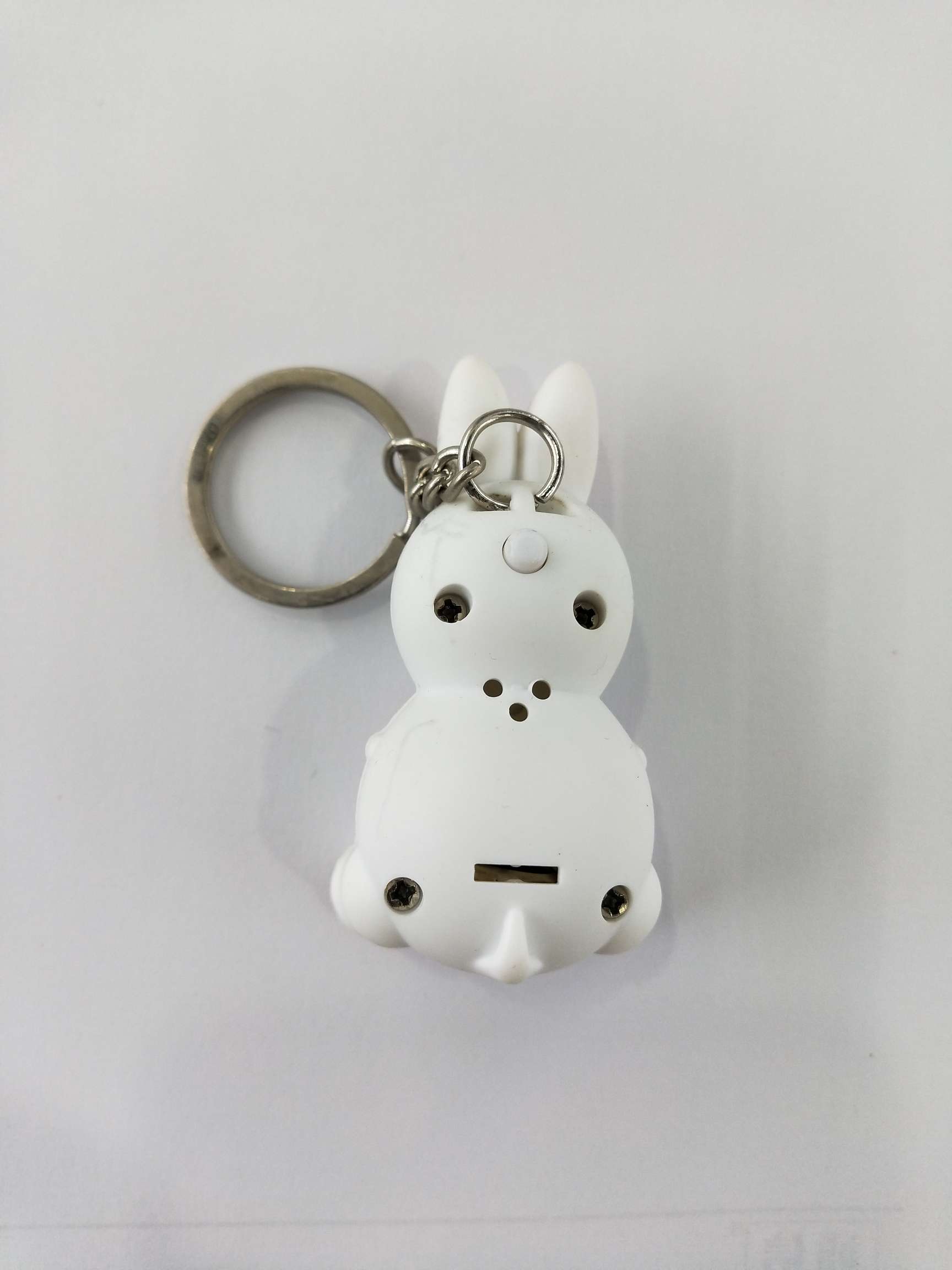 Wholesale of Jianqing No. 1 Rabbit LED Light-emitting and sound-producing Keychain Pendant Accessories 01 Specification image