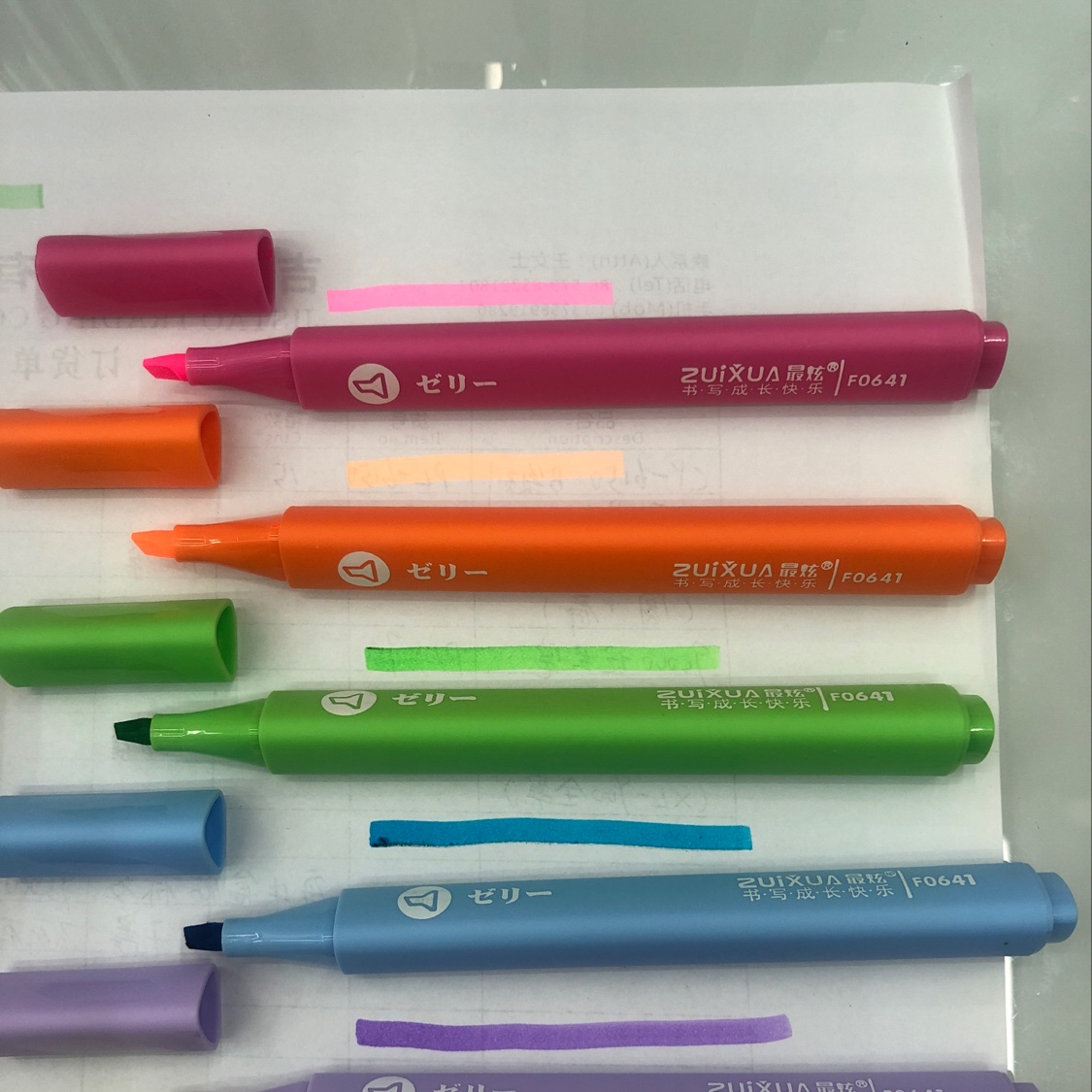 أقلام متوهجة 0641-6 Item Picture