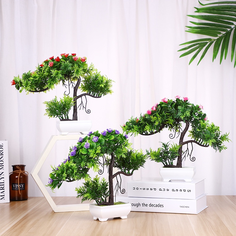 迎客松盆景2021中东新款厂家直销图