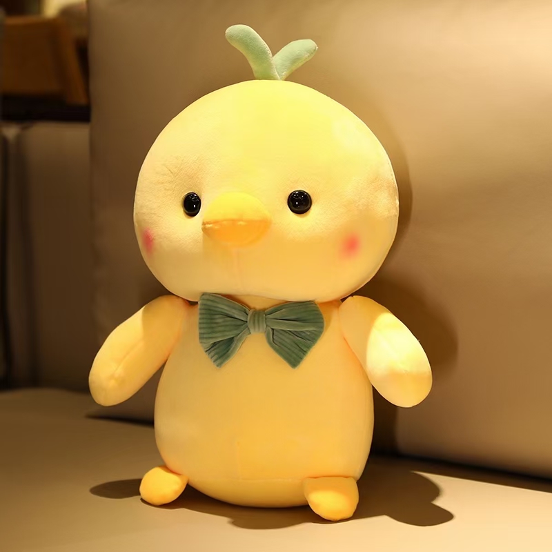 Doll plush toy yellow duck doll pillow doll Chinese Valentine's Day to send men and women birthday gifts