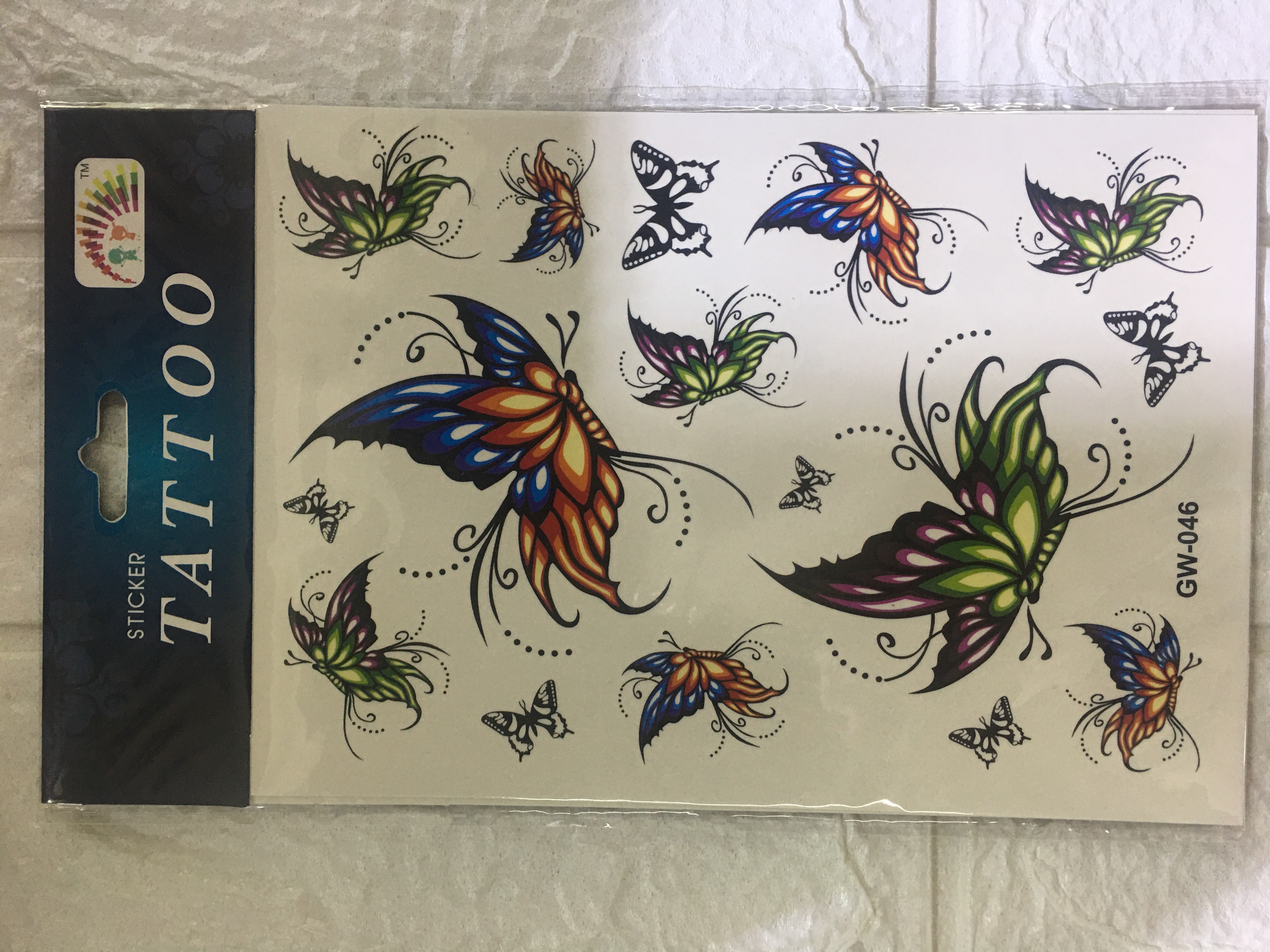 Tattoo sticker -25 details Picture