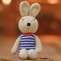 Cute bunny doll plush toy Bunny doll baby soothing doll couple Bunny girl birthday gift 51