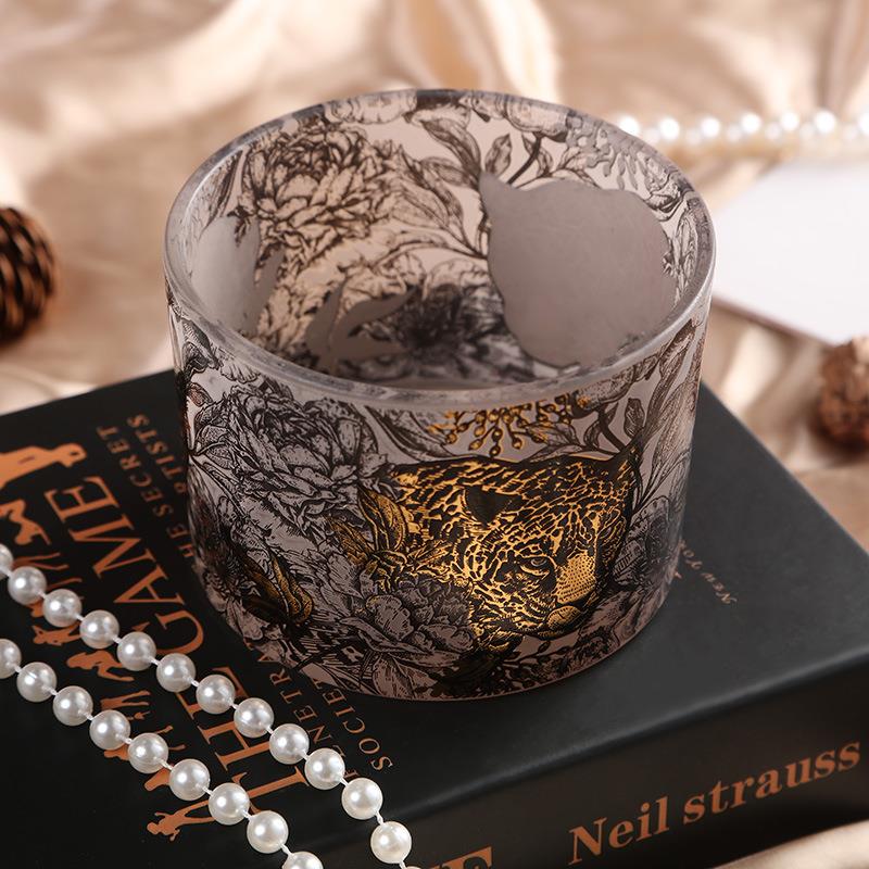 Applique candle cup 7683
