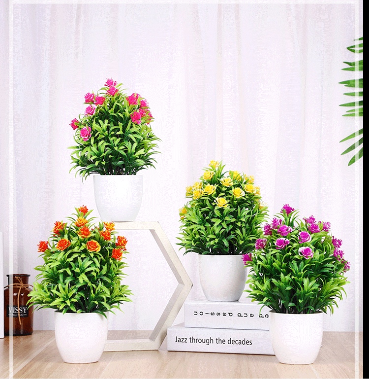 Cross-border exclusive supply of small micro-landscape desktop tree flowers detail image 1