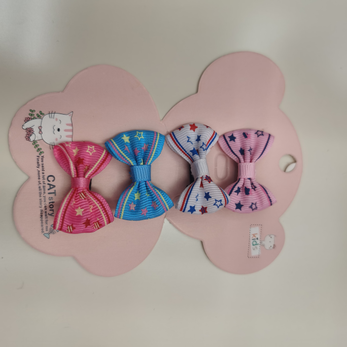 164 x领结 4个上卡 6个颜色 一打12卡 