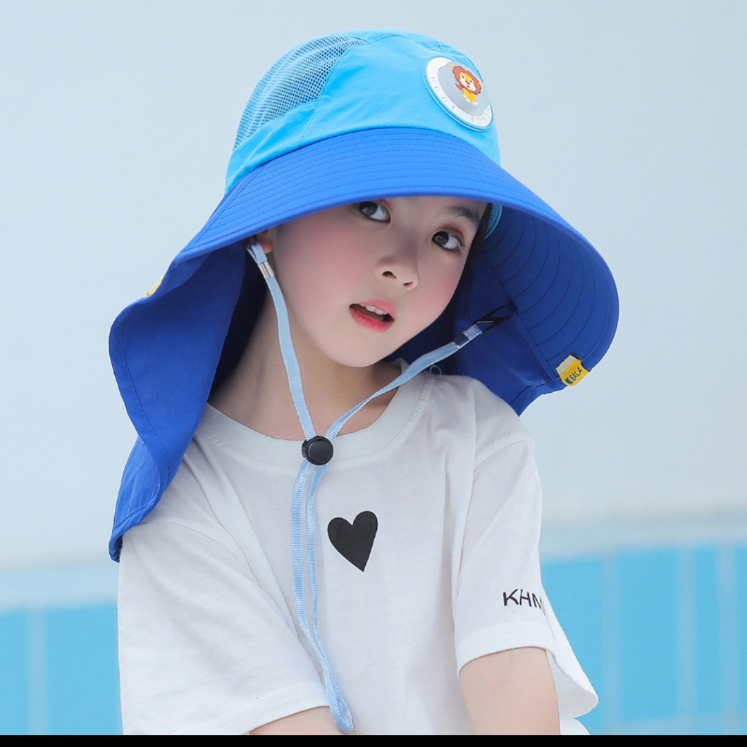 Children's sun hat Summer sun hat UV protection sun hat Boys summer hat Girls baby Fisherman hat 79
