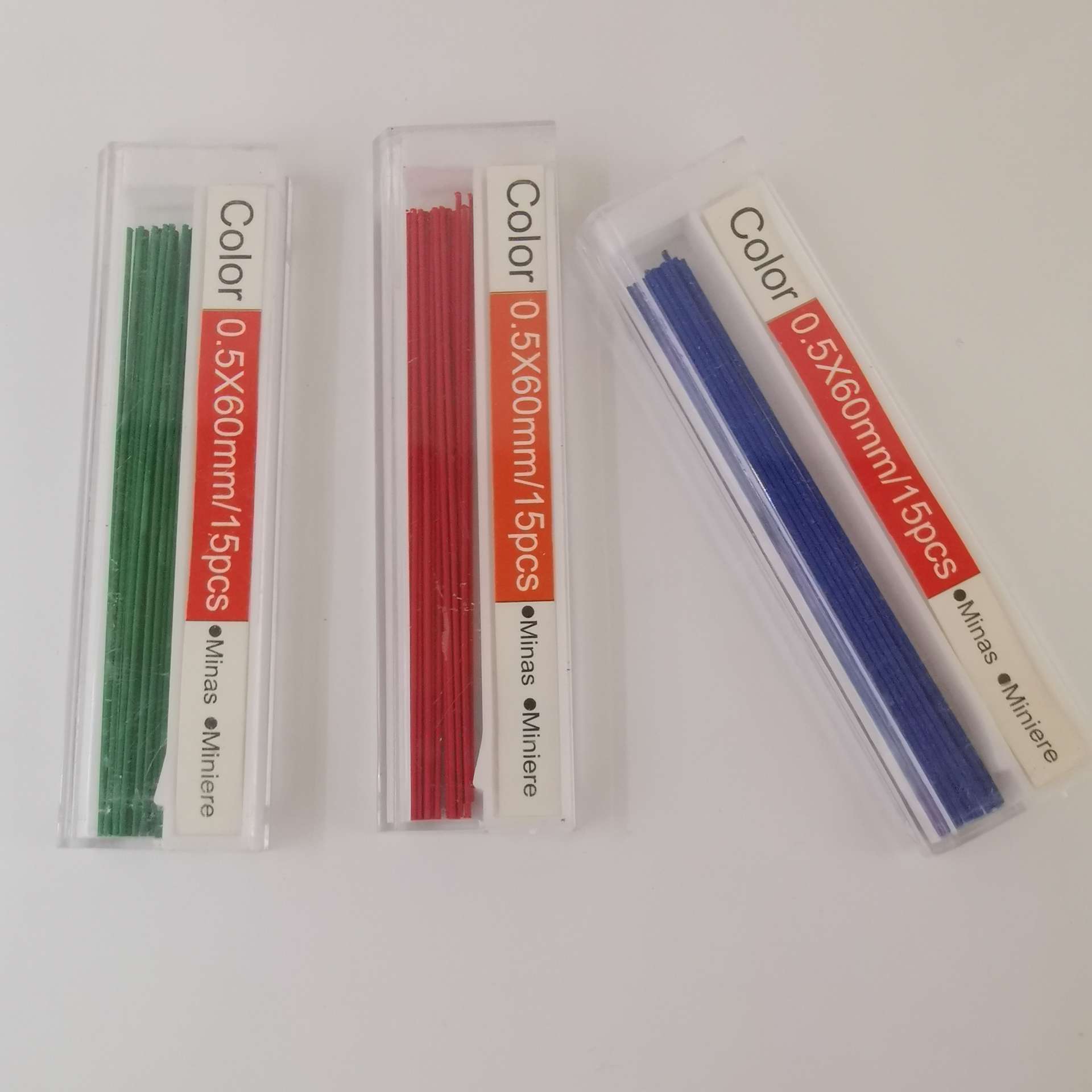 New Moon Stationery Store's colored pencil leads, usually 6 colors, customizable colors available! detail image 9