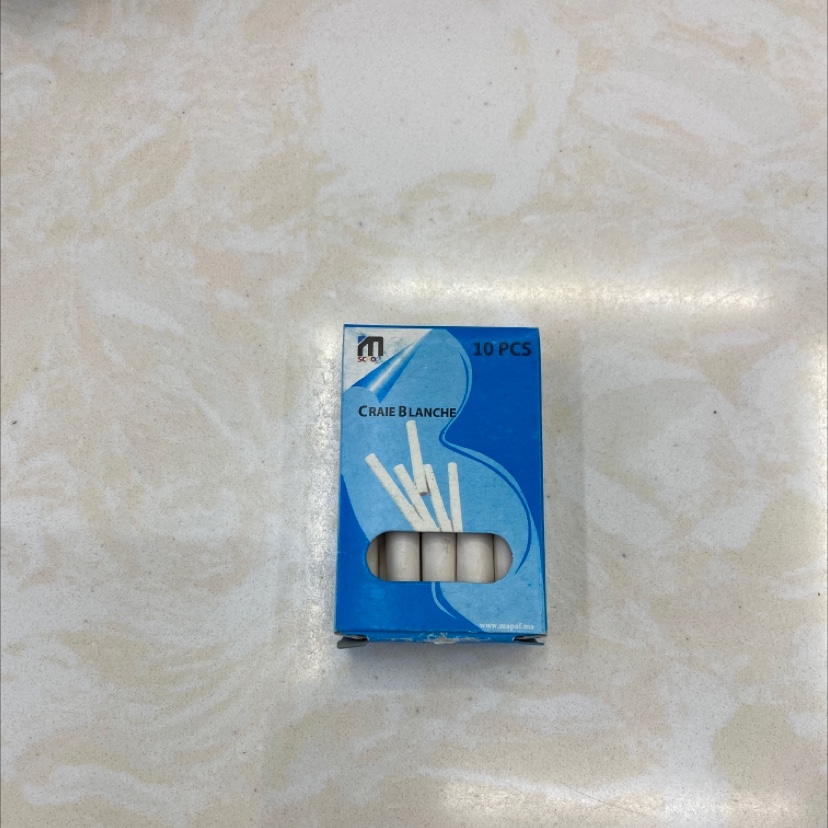 （10支-1）白色粉笔