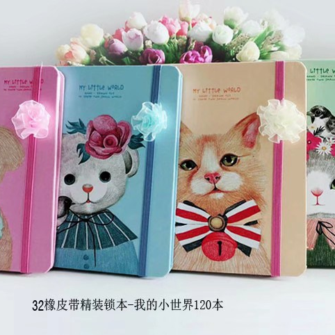Wholesale 32K compact hardback 10 Light sweetism small fresh notebook minimalist notebook subnet Red notebook notebook notebook