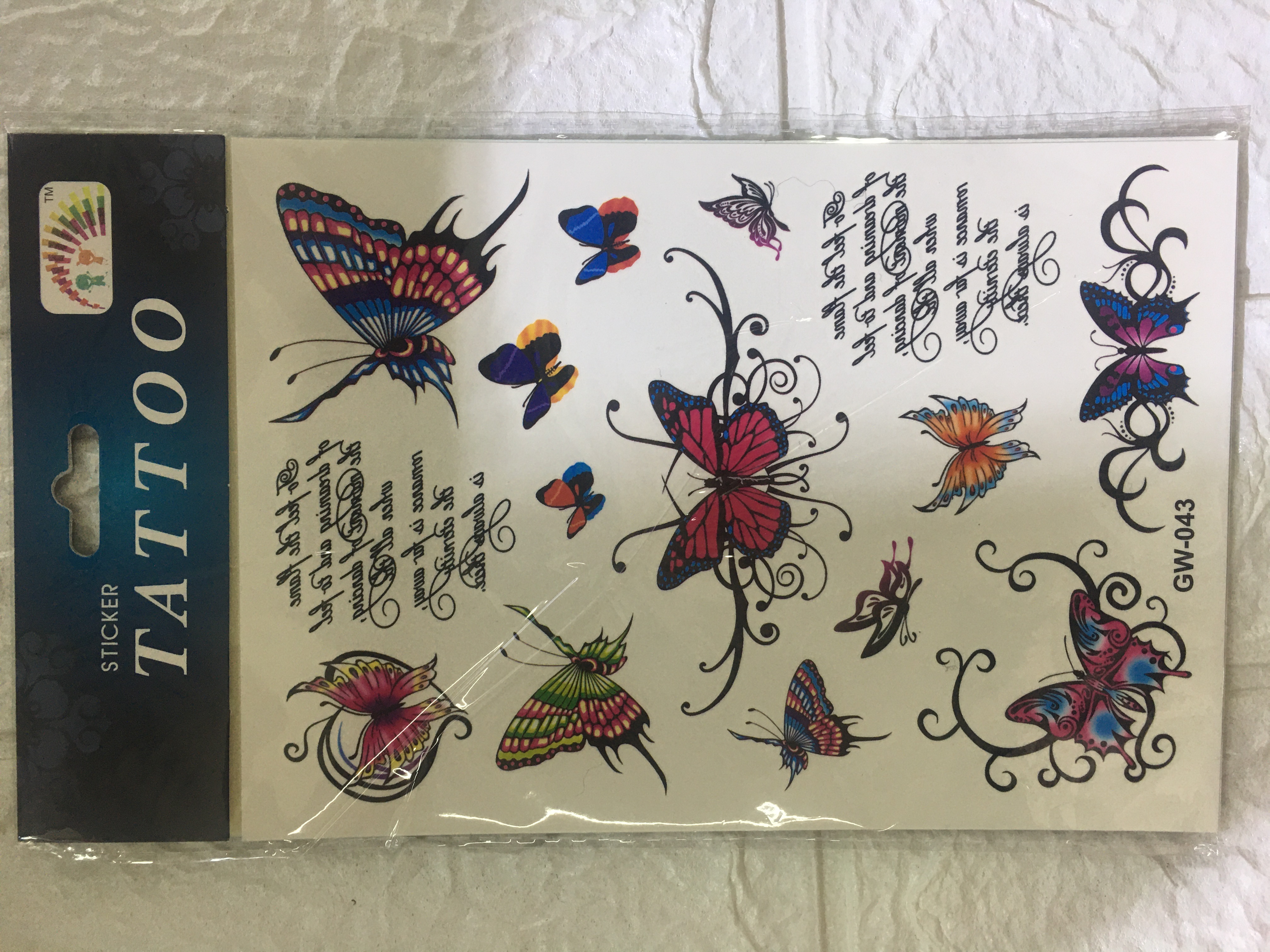 Tattoo sticker -38 details Picture