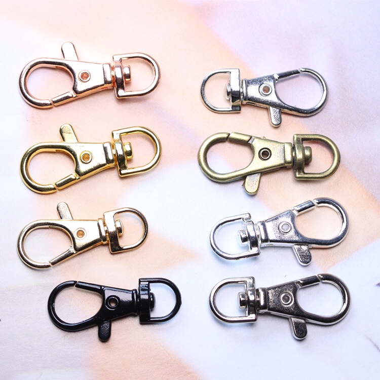 DIY jewelry accessories: 1000 dog buckles per pack, 157 alloy chain buckles, pet leash keychains