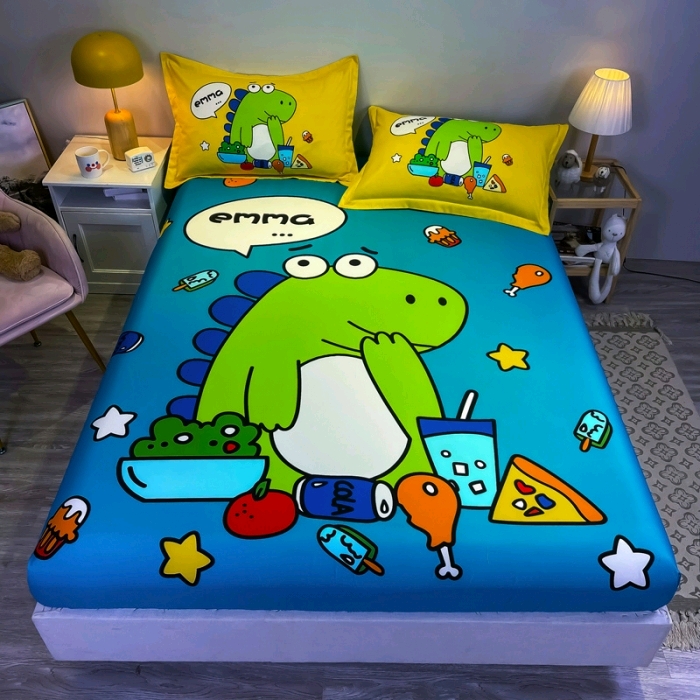 New printed all-cotton large-sized bed cover 13