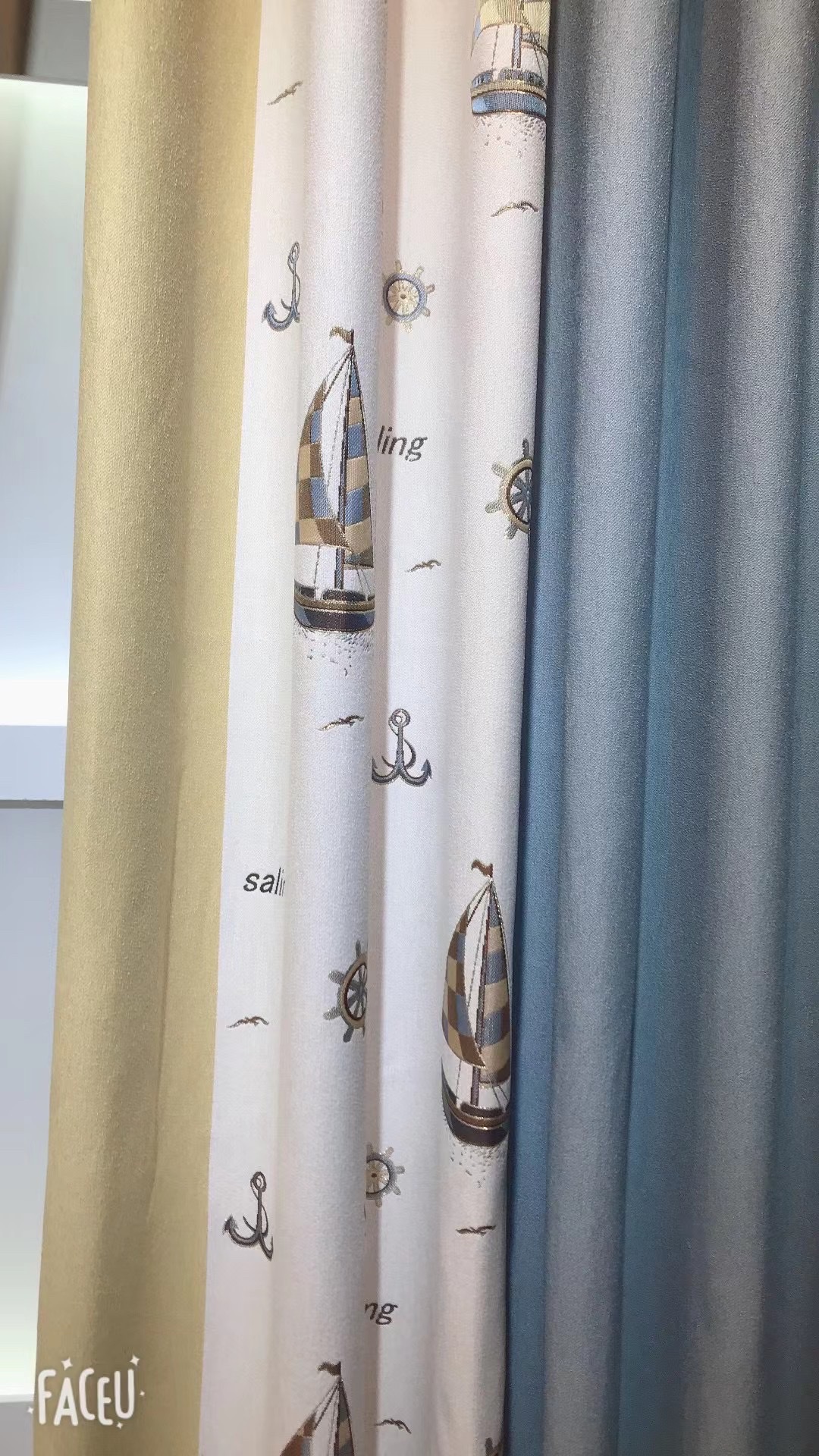 الستائر المصنوعة من الستائر المصنوعة بشكل سلس detail image 3