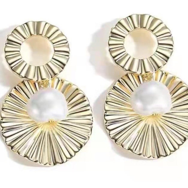 Patterned earrings