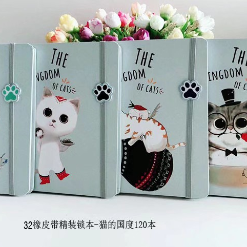 Wholesale 32K compact hardback 18 Light sweetism small fresh notebook minimalist notebook subnet Red notebook notebook notebook