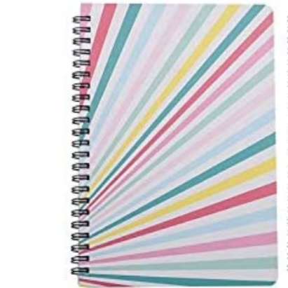 East Lake Paper products unicorn Korean cartoon in's hot mini portable coil notebook radiating line notebook