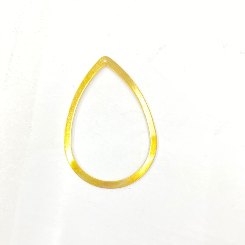 Hollow water drop flat hole 3