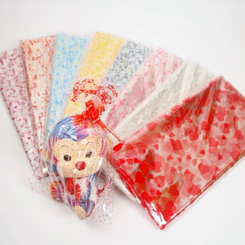 O8PP plush toy bags, doll bags, gift bags, plastic transparent packaging bags ++