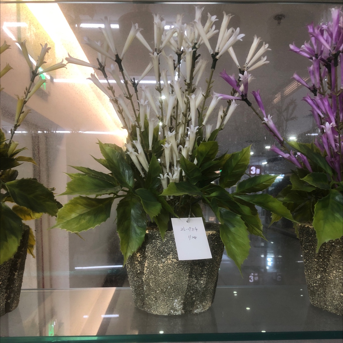 Artificial flower bonsai art Specification image