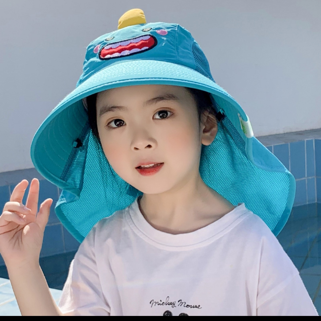 Children's sun hat Summer sun hat UV protection sun hat Boys summer hat Girls baby Fisherman hat 76