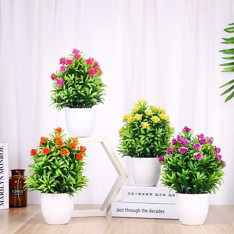 Cross-border exclusive supply of small micro-landscape desktop tree flowers