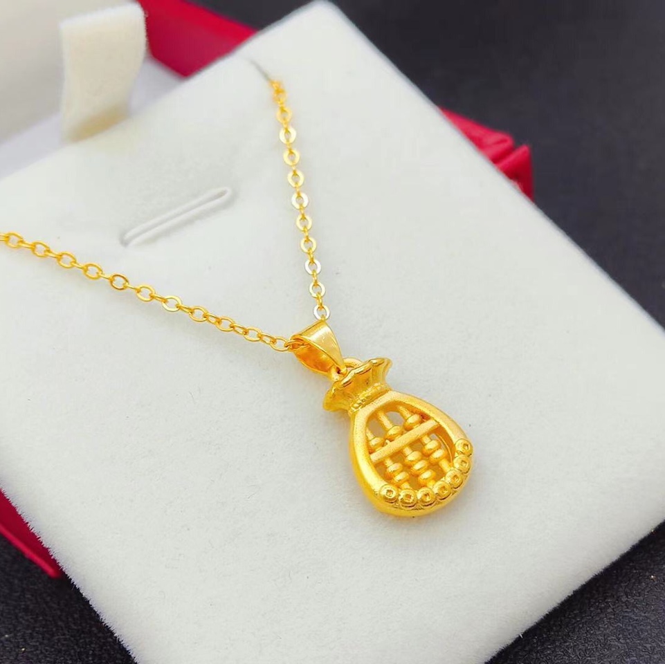 Abacus sand pendant, vacuum plating