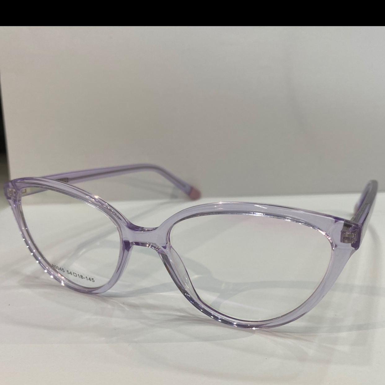 眼镜板材女款紫色Glass plank female style purple
