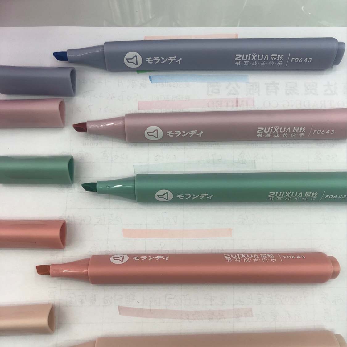 أقلام متوهجة 0643-6. Item Picture