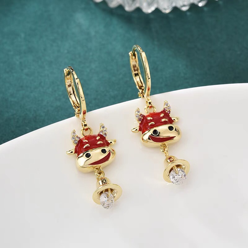Chinese style delicate fashion girl foreign style earrings