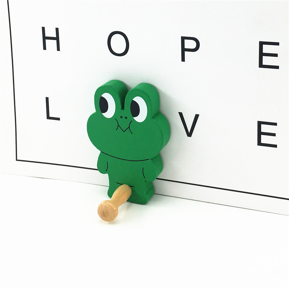 木质卡通粘钩长颈鹿粘钩环保强力无痕粘钩儿童房装饰挂钩详情图14