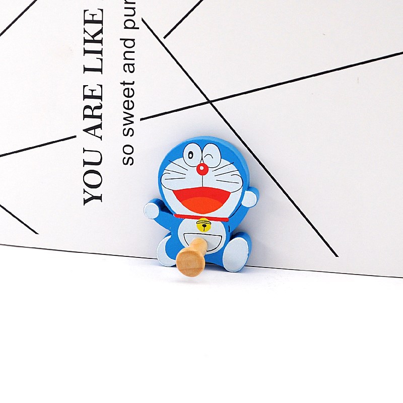 木质卡通粘钩长颈鹿粘钩环保强力无痕粘钩Wooden hook详情图8