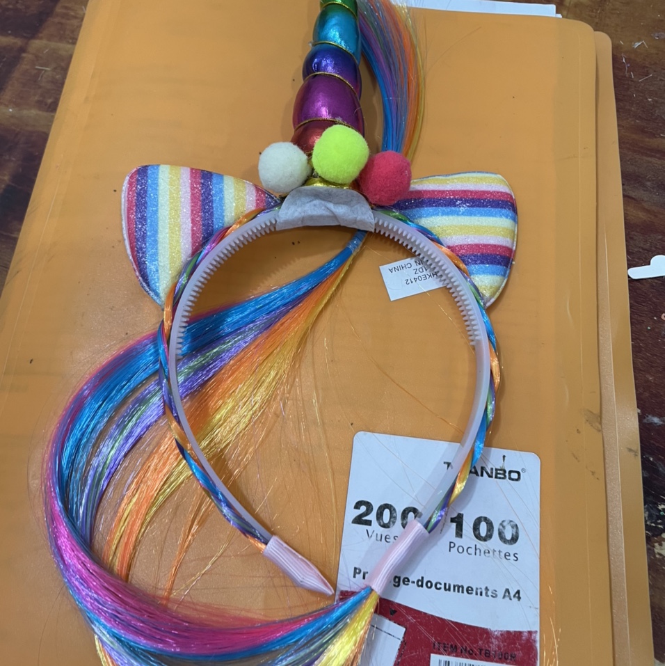 Colorful mix and match Unicorn Headband Headband Children's Party supplies Children's accessories Children's hair accessories