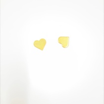 Solid heart plane without hole.