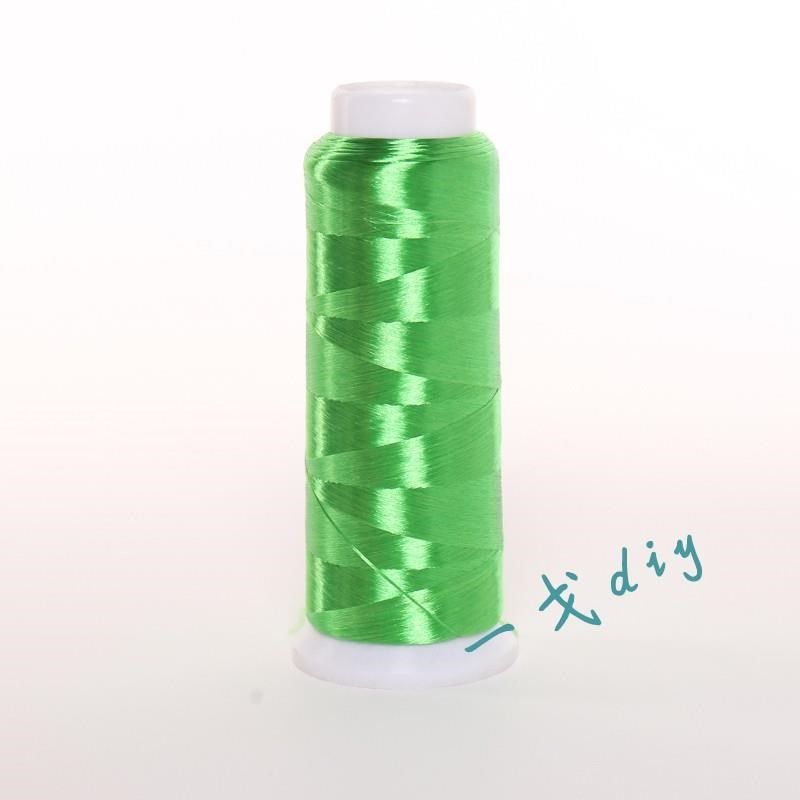High gloss yarn High gloss yarn ice silk embroidery yarn embroidery yarn Hand tassel thread Ju ball thread 12