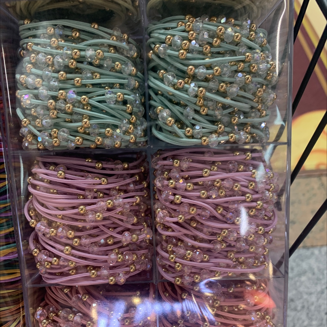 Crystal Band Colorful Color With High Quality: High Quality Scrunchie details Picture