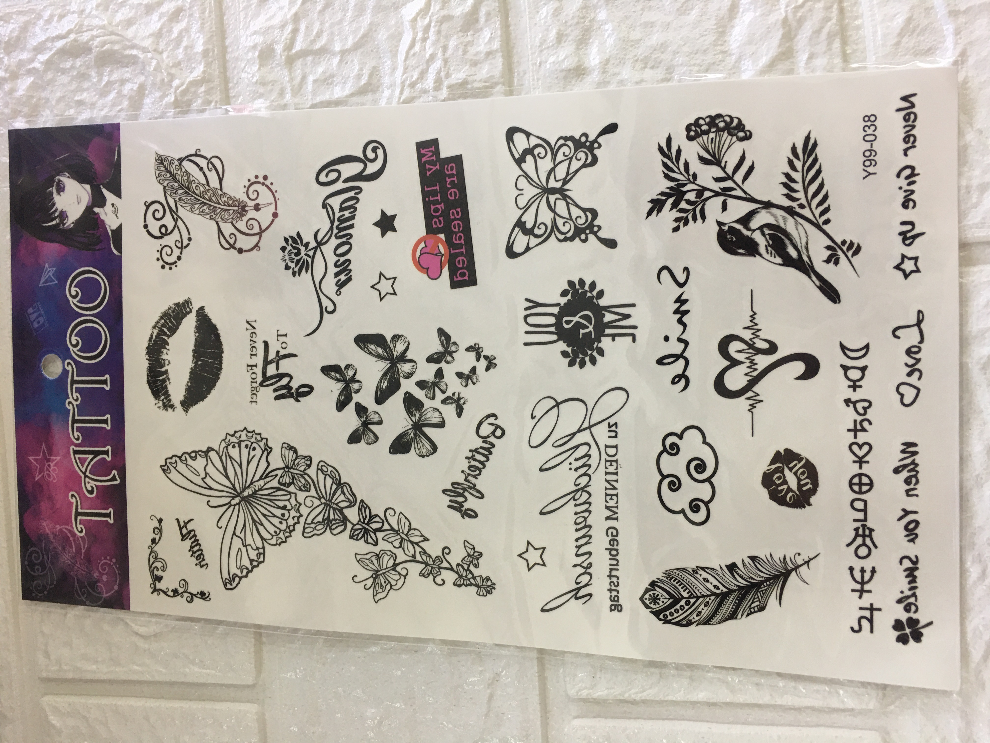 Tattoo sticker -49 details Picture